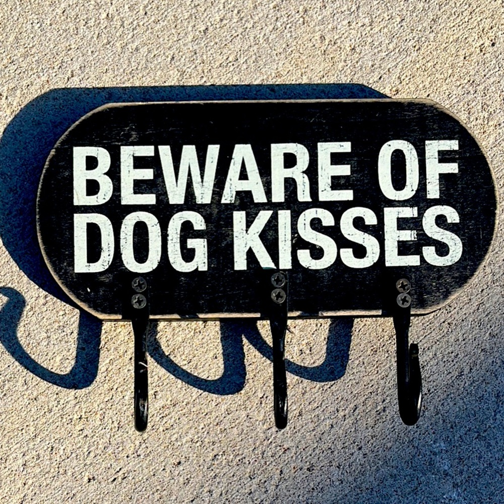 Dog lead or key wall hanger